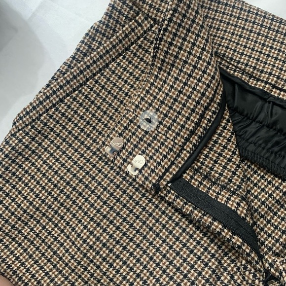 Counterparts Black and Tan Houndstooth Pantsuit - Picture 2 of 8